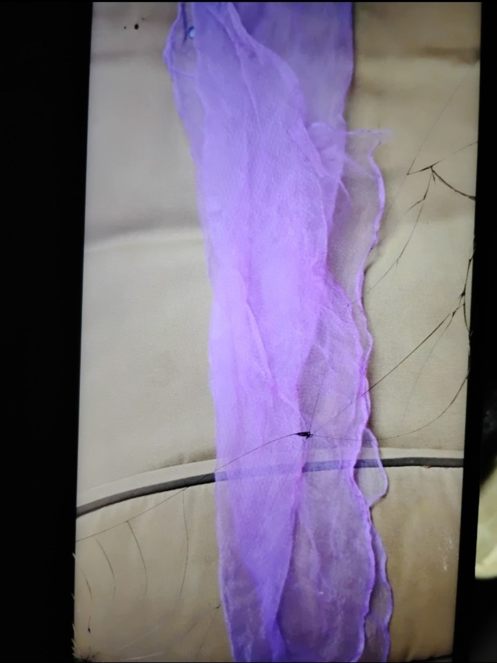 Lightweight Lavender Sheer women's Scarf